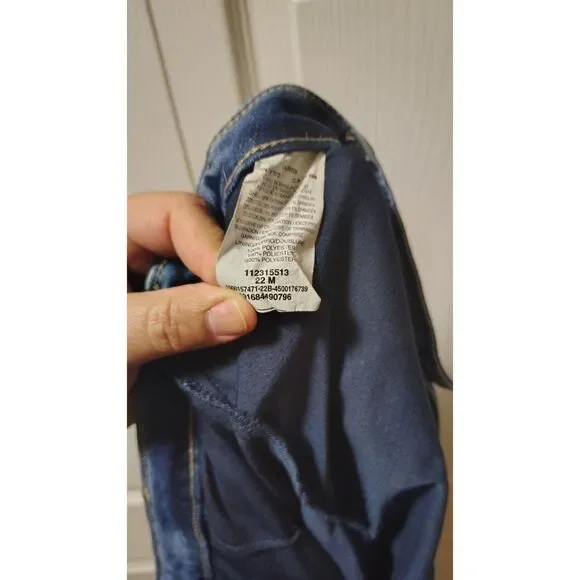 Lee Regular Fit Mid-Rise Denim Skort 22M - Picture 3 of 7